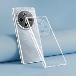 Soft Transparent Silicone Shockproof Cellphone Case - Clear TPU Cover for Vivo iQOO Z10 (Clear)