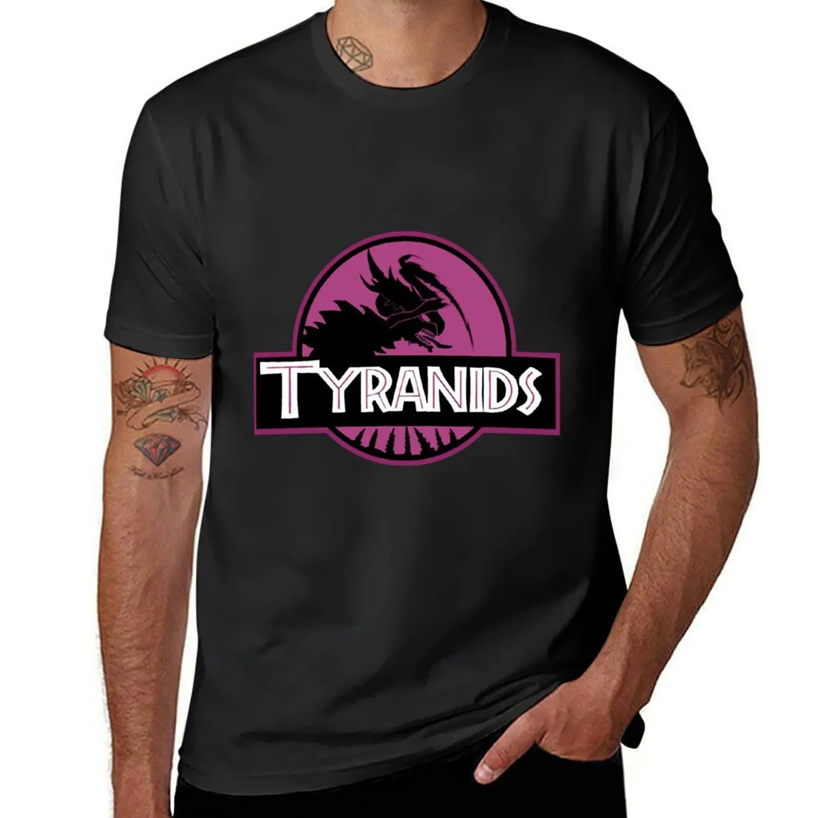 Camicia Tyranid Cool Gift T-Shirt Customs Kawaii Clothes Graphics Vestiti Estetici Magliette Per Uomo Graphic