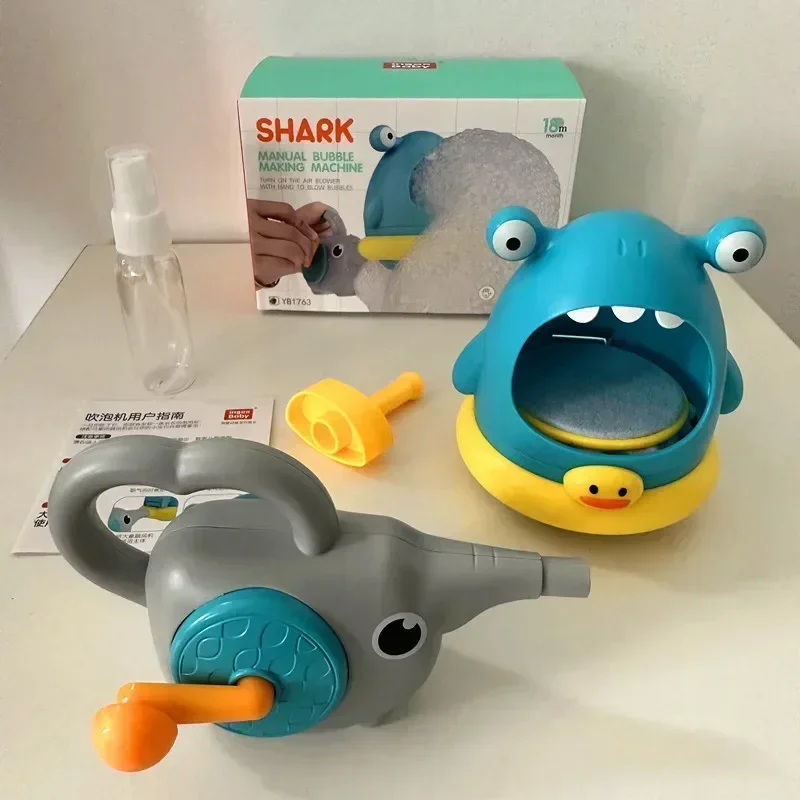 Baby Bath Toys Bubble Machine Crab Bubble Bath machine Suitable for bathtub blowing bubbles Maker Baby Bathroom Toy for Children 2