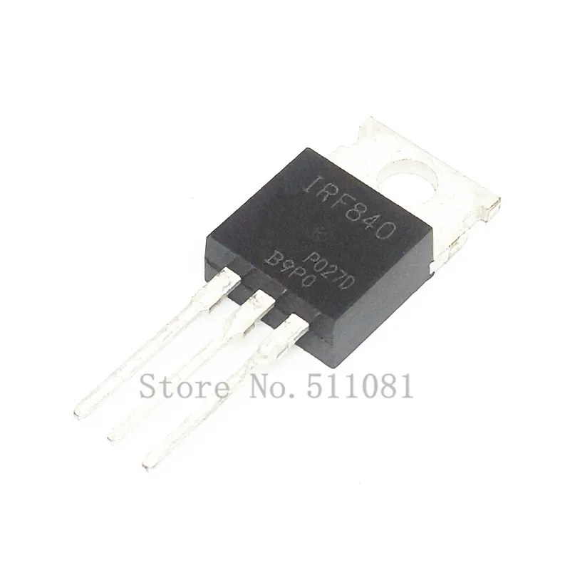 IRF840PBF IRF840 IRF830 IRF820 IRF740 IRF730 IRF640 IRF630 IRF610 IRF540 IRF530 IRF520 IRF510 10PCS