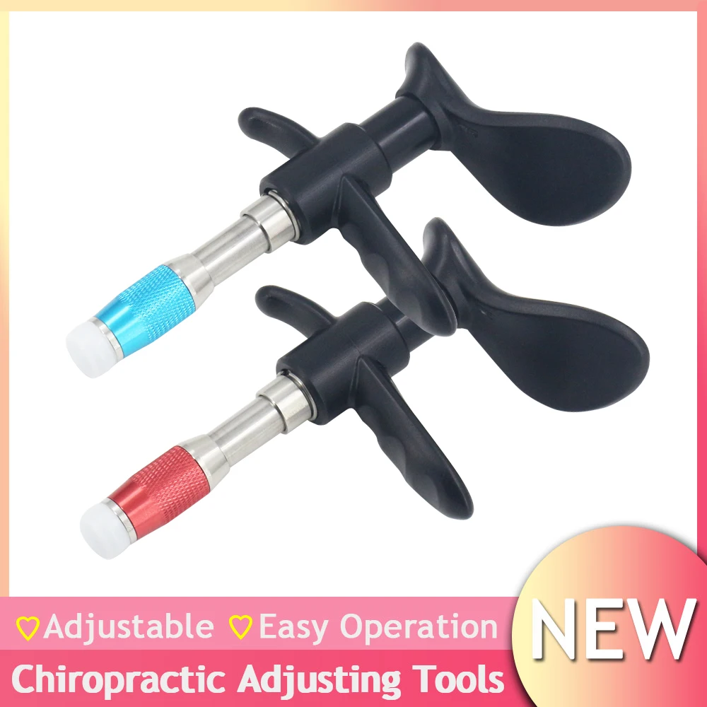 

New Chiropractic Adjusting Tools Single Head Correct The Spine Massage Massager Instrument Impulse Bone Setting Fascia Gun