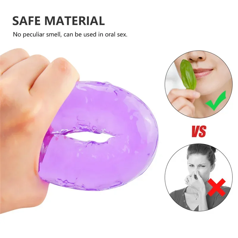 Sex Toys Flexible Realistic Dildo With Strong Suction Cup For Woman