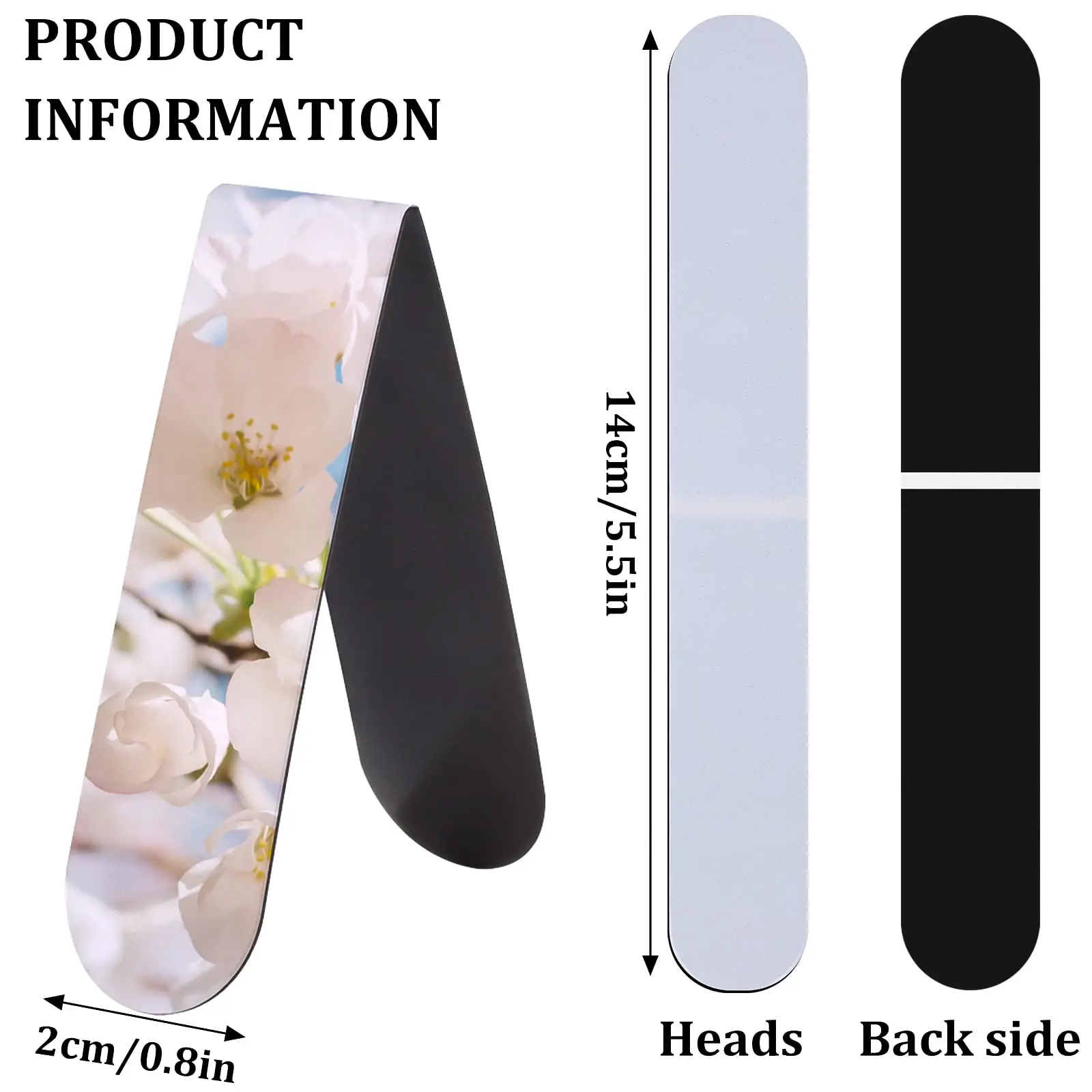 5/10Pcs Sublimation Magnetic Bookmarks Sublimation Blank Book Marker Clips  Graduation Gifts for Teachers Students Book Lovers - AliExpress