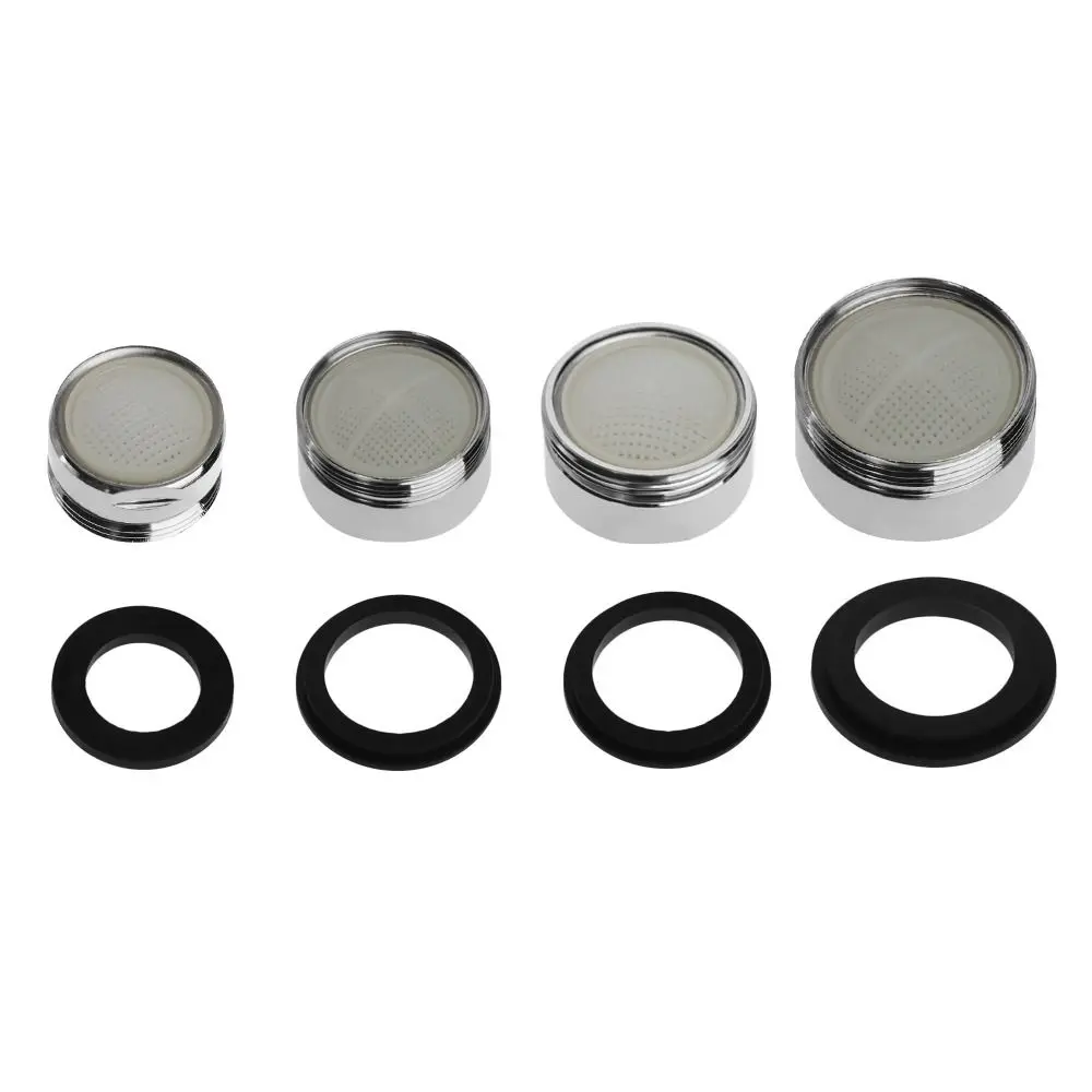 Kov ťuknout perlátor konektor venku dovnitř nitka voda šetření adaptor kuchyň pípa 16/18/20/22/24/28/mm na 22mm s těsnění