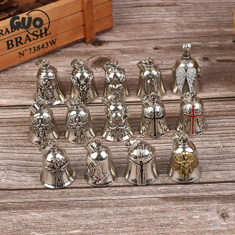 Riding Bell Angel Guardian Biker Riding Bell Portable Motorcycle Accessories For Biker Riders Motorcycle Bicycle Valentine Gift