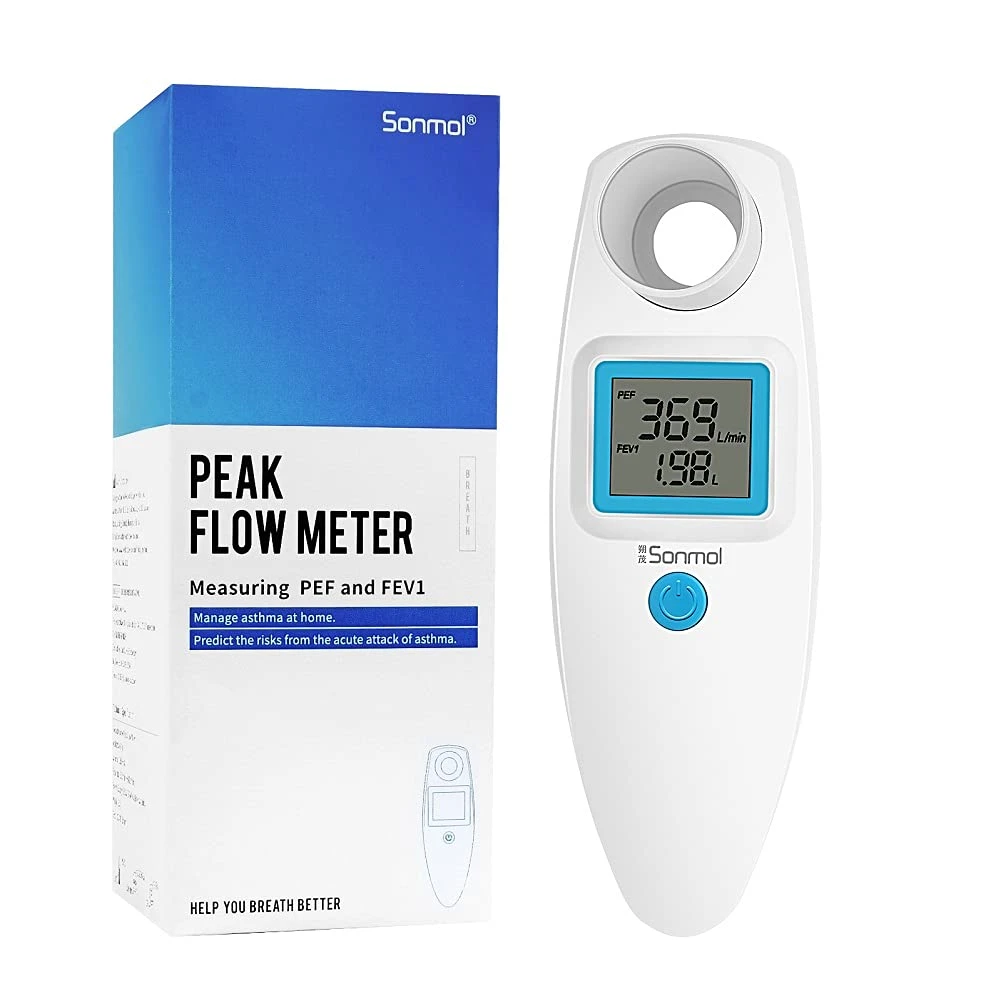 Digita Spirometer Peak Flow Meter (pef) And Forced Expiratory Volume