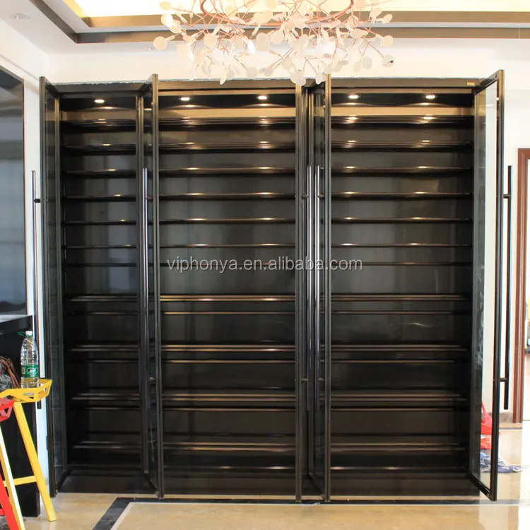 Display Cabinet Glass Glass Fiber Copper Telephone Cconnection Cabinet Modern for Gust Room