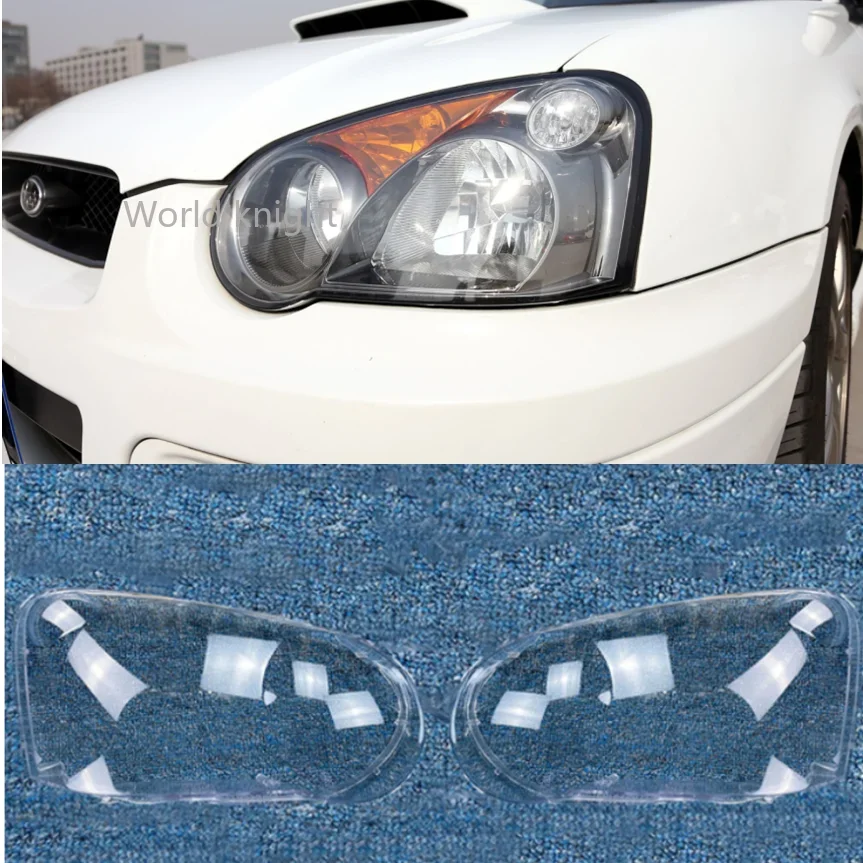 

Car Headlight Cover Lens Glass Shell Front Headlamp Transparent Lampshade Auto Light Lamp Case For Subaru Impreza 2003 2004 2005