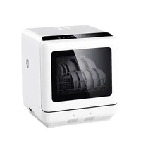 Dish Washing Machine Large Capacity Portable and Movable Household Free installation Free Hand Desktop Dishwasher 1