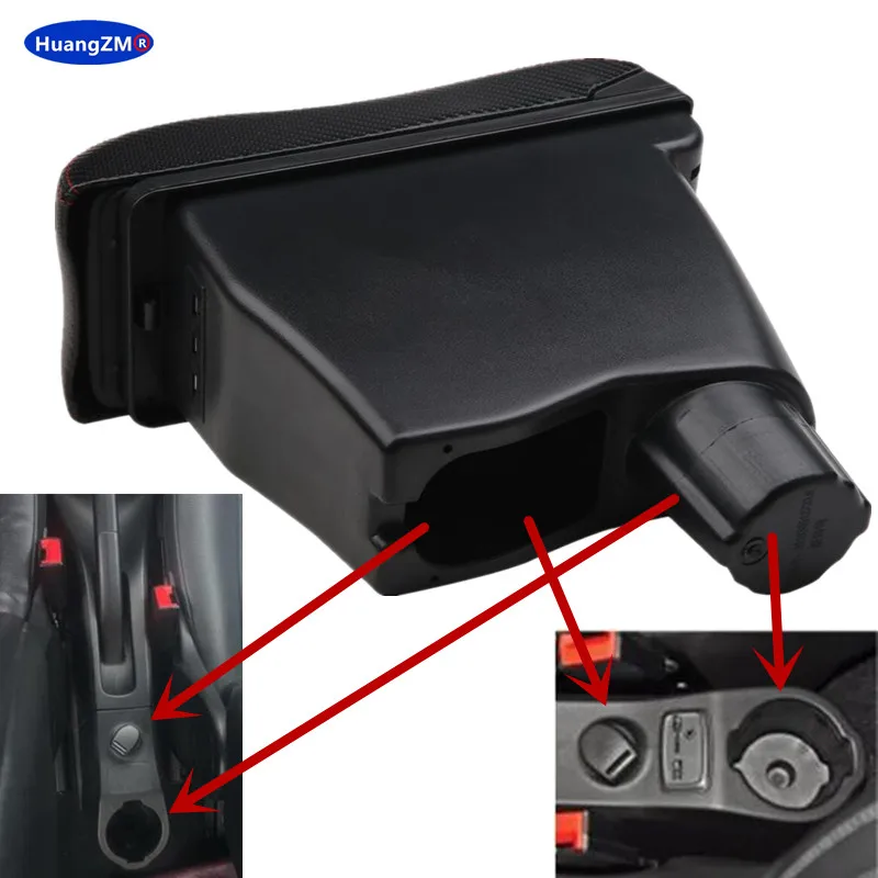 Car Armrest Box For Smart Fortwo Mercedes 2015 -