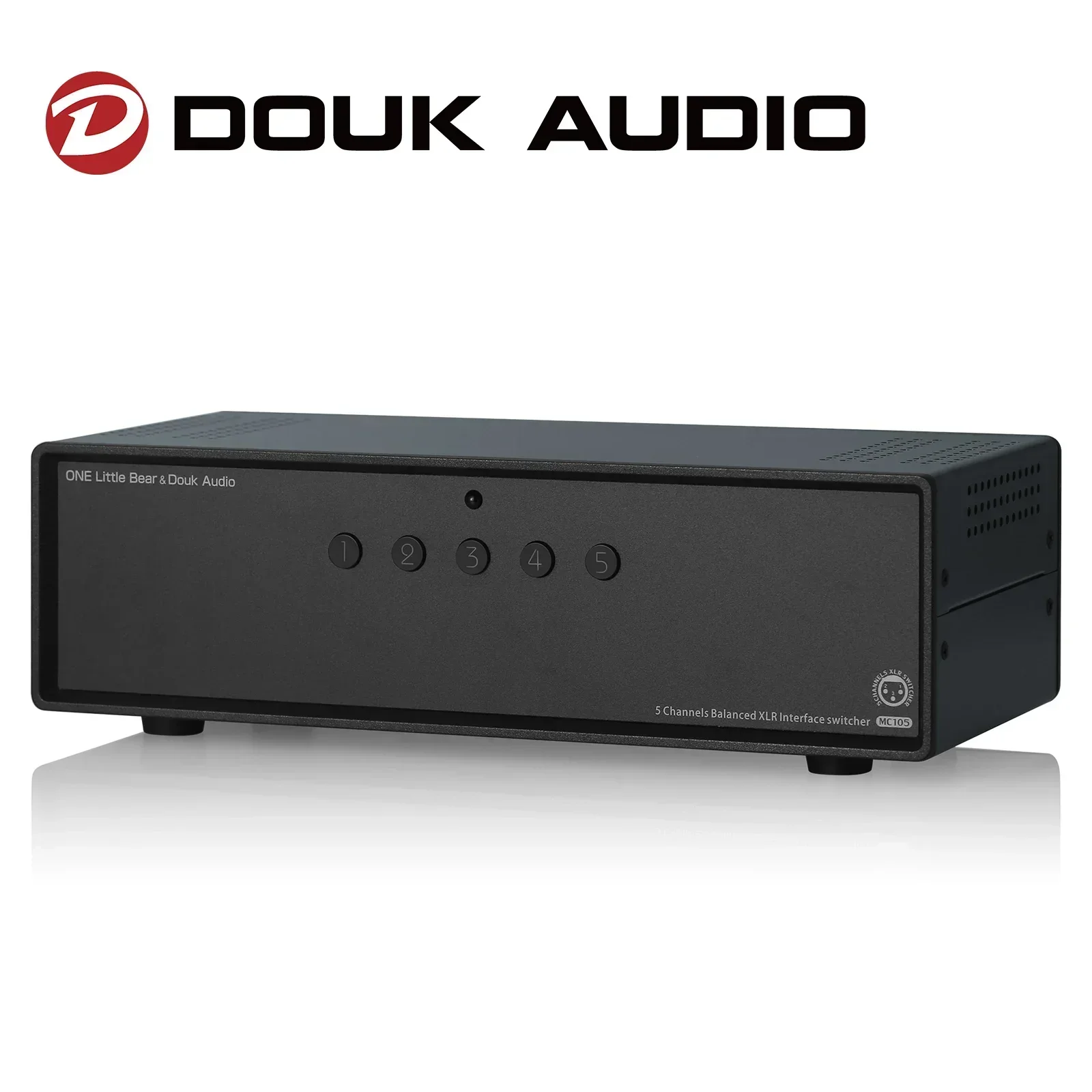 Douk Audio H7PRO HiFi Class D TPA3255 Balanced XLR Amplifier Digital Stereo Home Power Amp With VU Meter 300W×2 - 44 - View #3