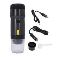 Portable Capsule Coffee Machine Car /USB Lithium Battery 3 in 1 Multi-capsule Capsule 20bar Wireless Heating Automatic 1