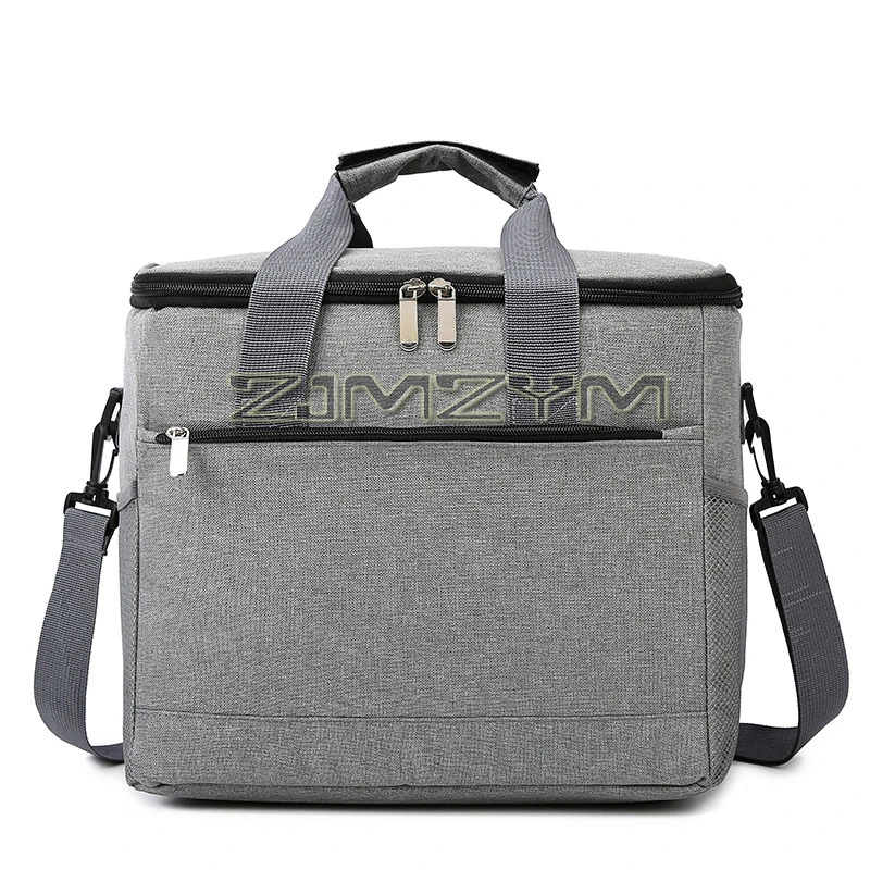 

Сумка кросс-боди для пикника на одно плечо, водонепроницаемая сумка из алюминиевой пленки с изоляцией, прочная плотная сумка-холодильник