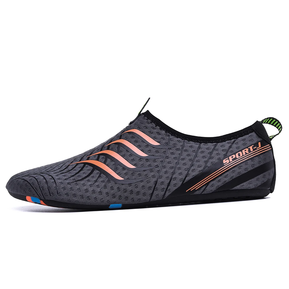 Water Shoes Aqua Shoes New Summer Men Women Water Shoes Quick-Drying Beach Sock Barefoot Slippers Non-Slip Lightweight Upstream Sports Diving Zapatos