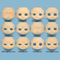 YMY Gsc Different Face Shapes Replacement Without Makeup 1/12 bjd Face Open Head ob11 Doll Accessories Diy Toy For GSC Head OB11 2