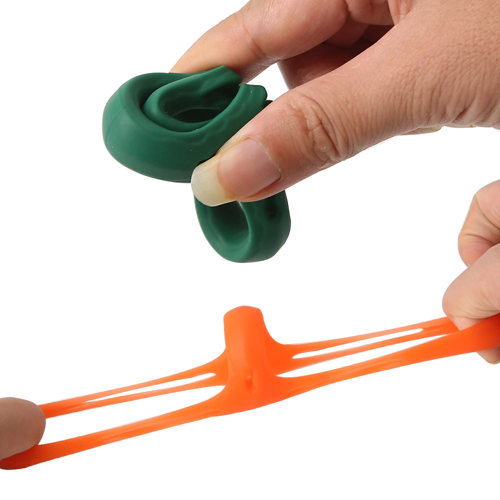 Penis Ring Male Cock Ring Delay Ejaculation Penis Lasting Erection Sex Toy Men Scrotum Testis Restraint Reusable