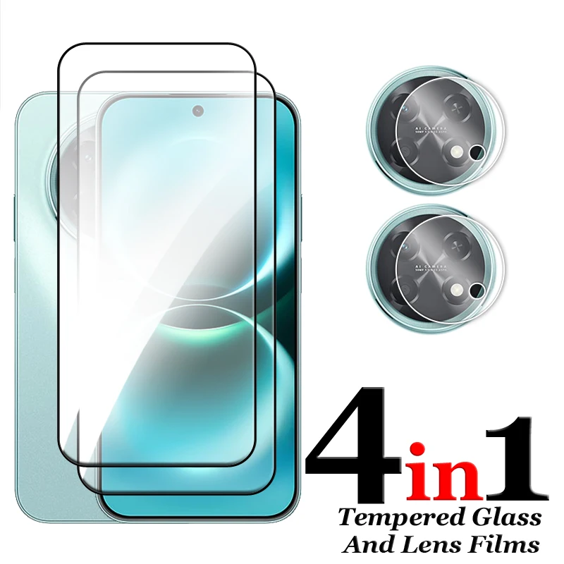 Premium Full Cover Tempered Glass Screen and Lens Protector