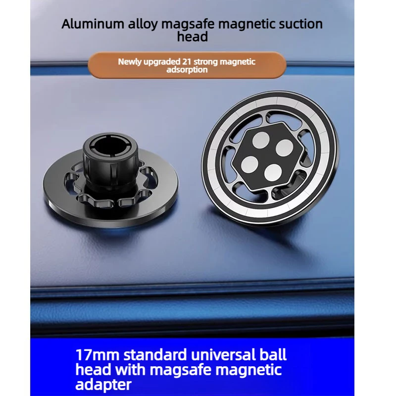 Universal Magnetic Base for Car Phone Holder - Enhanced Stability and Convenience