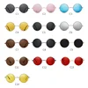 Trendy Round Polarized Sunglasses High Quality Brand Design Vintage Party Men Circle Small Frame Women Yellow Shades Sun Glasses 5