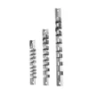 Socket Rack Holder Socket Organizer  1/4 3/8 1/2 Inch With 8 Clips On Rail Tool Socket Clip Rail Holder Socket Organizer Tools 1