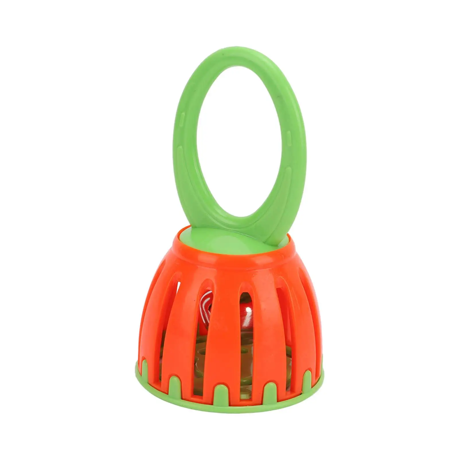 Baby Shaker Rattle Safe Environmentally Friendly Humanized Design for Babies Comfortable Oval Handle Encourages Play Fun