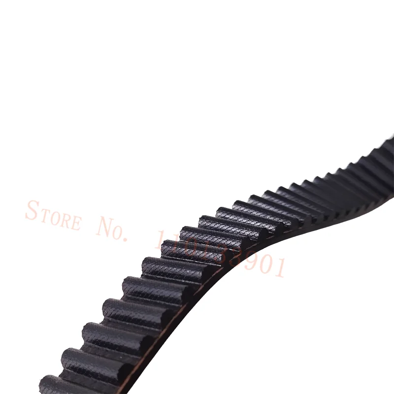 2 Correas De Distribución HTD 5M | Paso 5 Mm, 77 Dientes, Longitud C=385 Mm | Ancho 13 Mm, Material Caucho