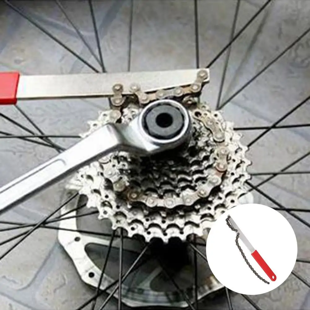 Durable Lightweight Universal Freewheel Repair Tool Bike Chain Spanner Long-lasting Bicycle Freewheel Turner Bicycle Tool bicycle freewheel remover mountain bike flywheel installation removal sleeve freewheel cassette remover screw bicycle accessory