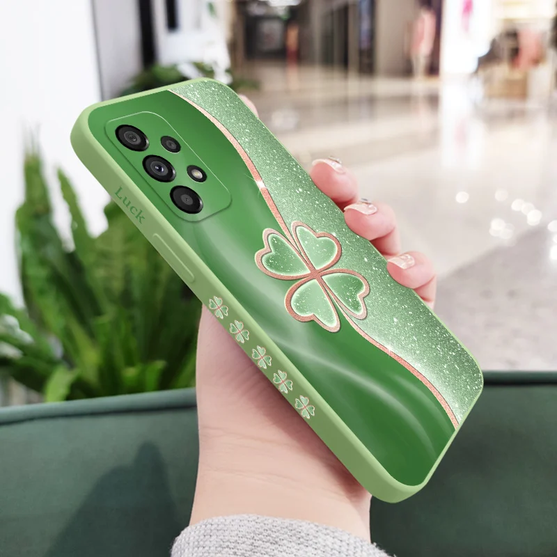 Lucky Grass Protective Phone Case - Stylish and Durable Cover