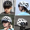 WEST BIKING Cycling Helmet With LED Light Goggles Photochromic Lens Bicycle Helmet Men Safe Cap MTB Road Bike Motorcycle Helmet 2