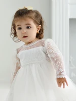 Baby Christening Stuff Dress Baby Dress Girls Party Birthday Wedding Princess White Dresses for Woman 3
