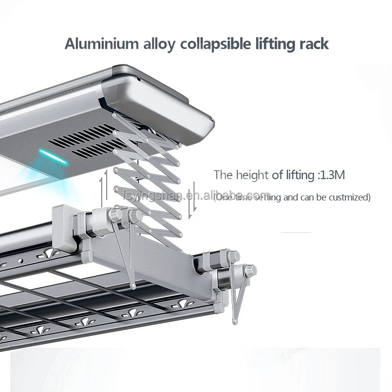 Drying Rack Electric Laundry, Ceiling Mounted Electric Lift