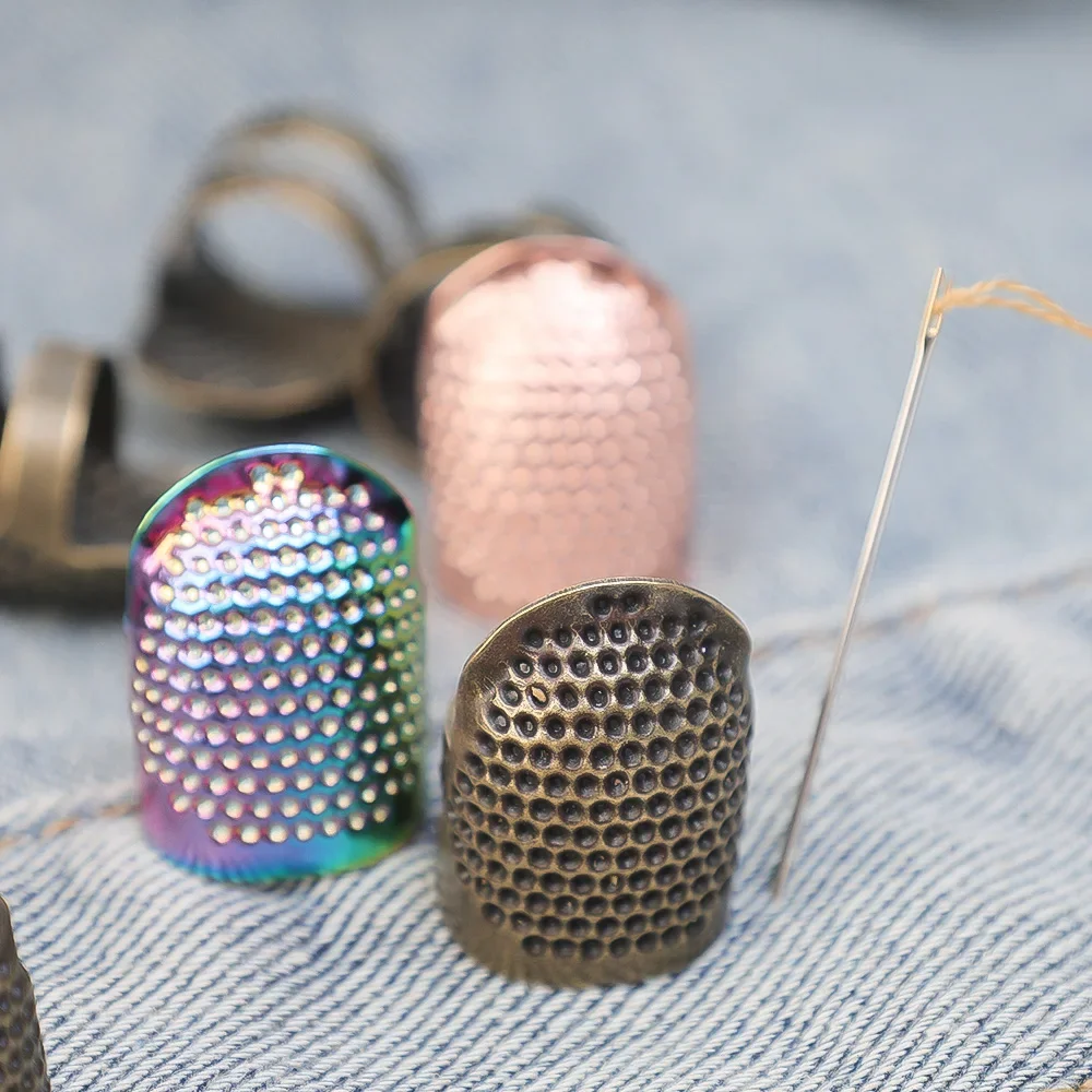 Einstellbare Nähnadel Reverse Nähnadel Fingerschutz Nadelkappe Nähnadel Armband Handwerk Stickerei Nähen – Detail 6