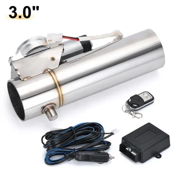 Hypertune - Universal 2.5 ''หรือ 3'' ท่อไอเสียไฟฟ้า I ท่อ Cutout พร้อมรีโมทคอนโทรลขายส่งวาล์วสําหรับ JEEP Wrangler 7