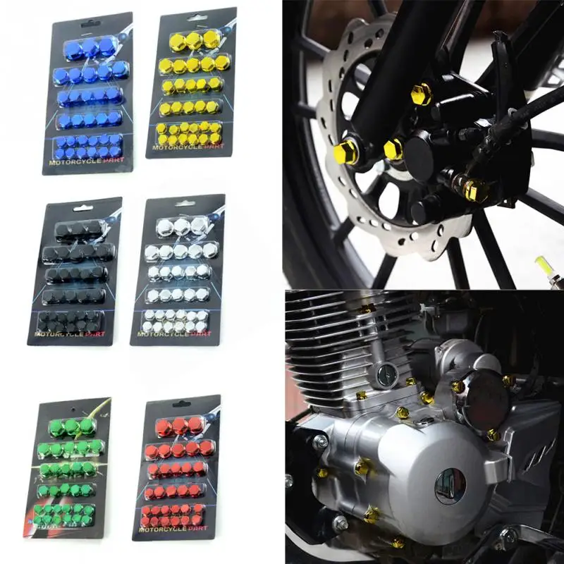 Motorcycle Accessories Head Screw Cover Decorative Parts 30PCS for HONDA CBR900RR NC700 S X VTX1300 CB919 CBR 600 F2 F3 F4 F4i motorcycle accessories