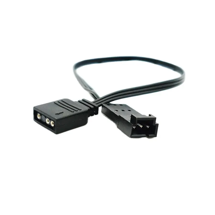 3-pin 5V Addressable RGB connectors For Aura/Mystic Light A-RGB to Corsair RGB Adapter