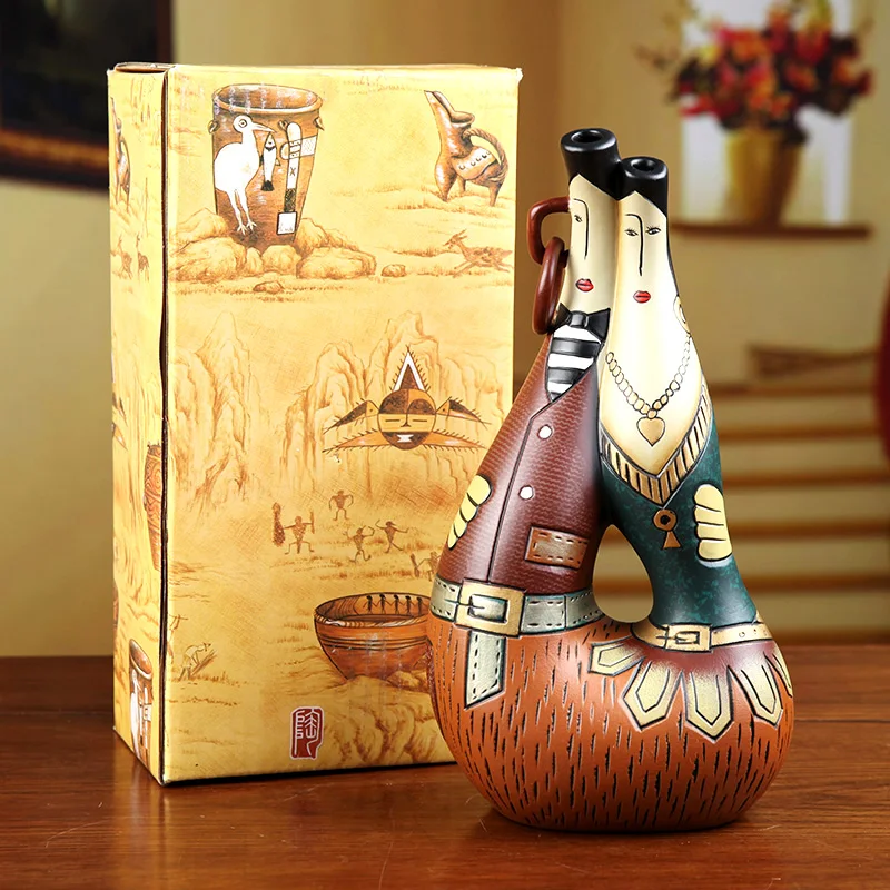 Living room trinkets ornament creative exquisite character bedroom TV cabinet decoration wedding anniversary gift for wife