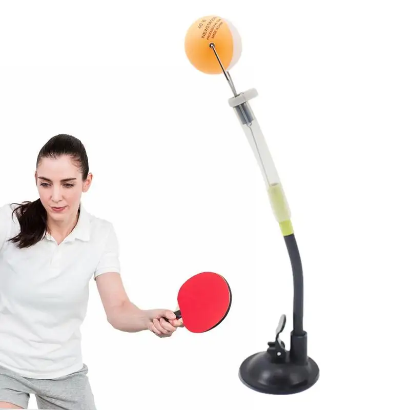 

Ping Pong Trainer Rebound Fixed Rapid Rebound Ping Pong Ball Machine With Sucker Type Clip Stable Table Tennis Accessories