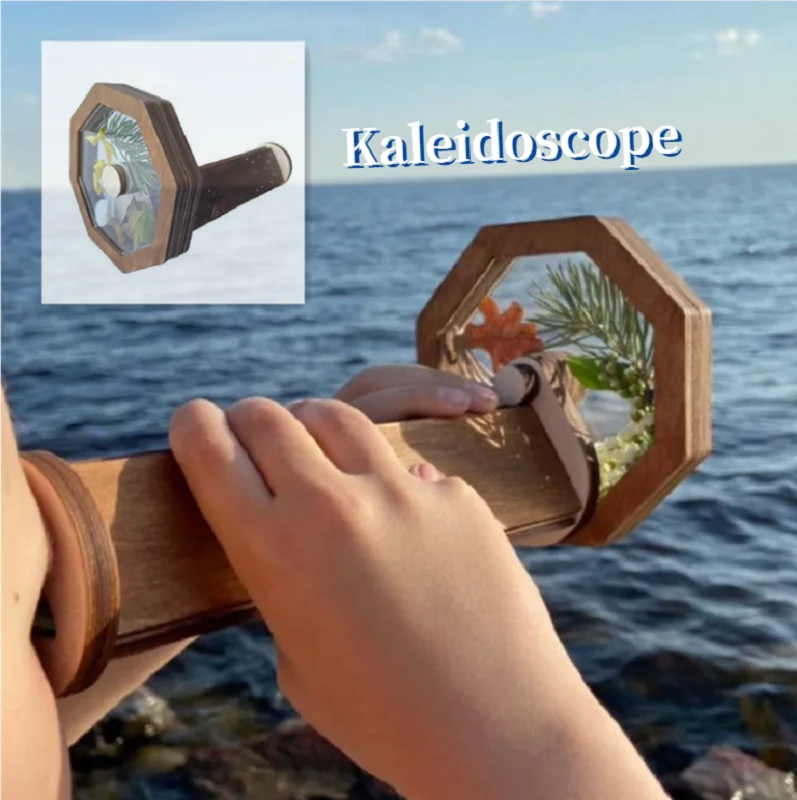 DIY Kaleidoscope Kit For Kids