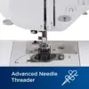ST150HDH Sewing Machine, Strong & Tough, 50 Built-in Stitches, LCD Display, 9 Included Feet 3