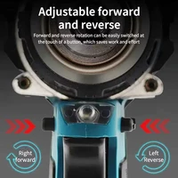 Perceuse à percussion Makita DDF487 13 mm sans balais, 18 V, lithium-ion, pour usage domestique, tournevis électrique à couple élevé, batterie Makita 18 V 4