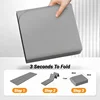 Foldable Yoga Mat Eco Friendly Tpe Folding Travel Fitness Exercise Double Sided Non-Slip For Pilates & Floor Workouts 2