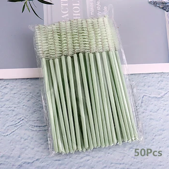 50Pcs Eyelash Brushes Makeup Brushes Disposable Mascara Wands Applicator Spoolers Eye Lashes Cosmetic Brush Lash Extension Tool 1