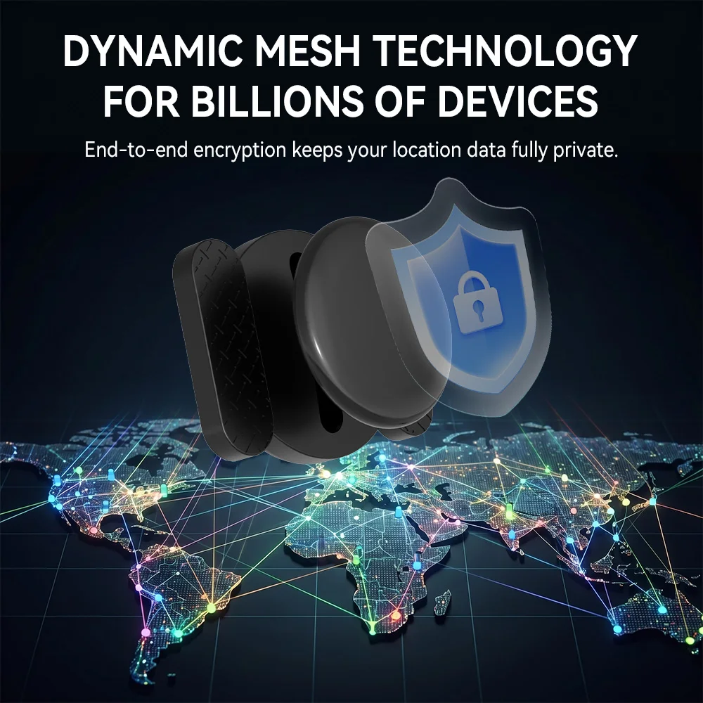 4-Pack Bluetooth 5.4 Anti-Lost Smart Tracker System
