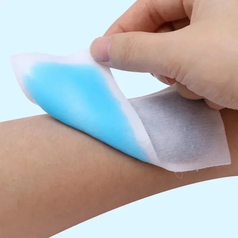 Phone Cooling Patches Multifunction Lower Temperature Ice Stickers Bady Adult Cooling Gel Patch for Fever Discomfort Pain Relief phone cooler mobile radiator mobile heat dissipation plate cell phone fan