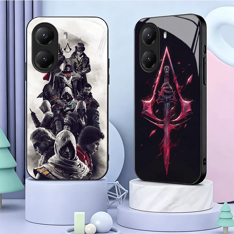 Assassins Creed Tempered Glass Phone Case