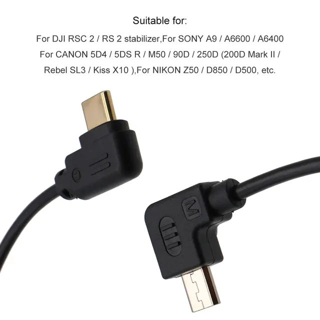 Usb C Canon M50 Ronin Sc Cable Dji Ronin Sc Canon M50 Sales
