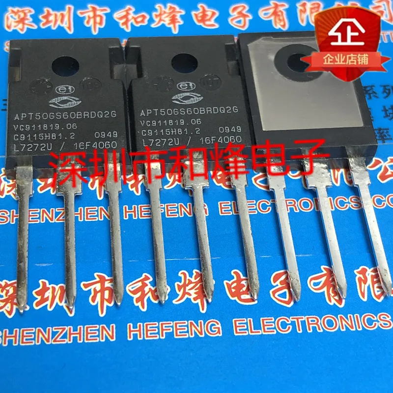 

5 шт.-10 шт., APT50GS60BRDQ2G TO-247, 600 В, 50 А, новый и оригинальный НА СКЛАДЕ
