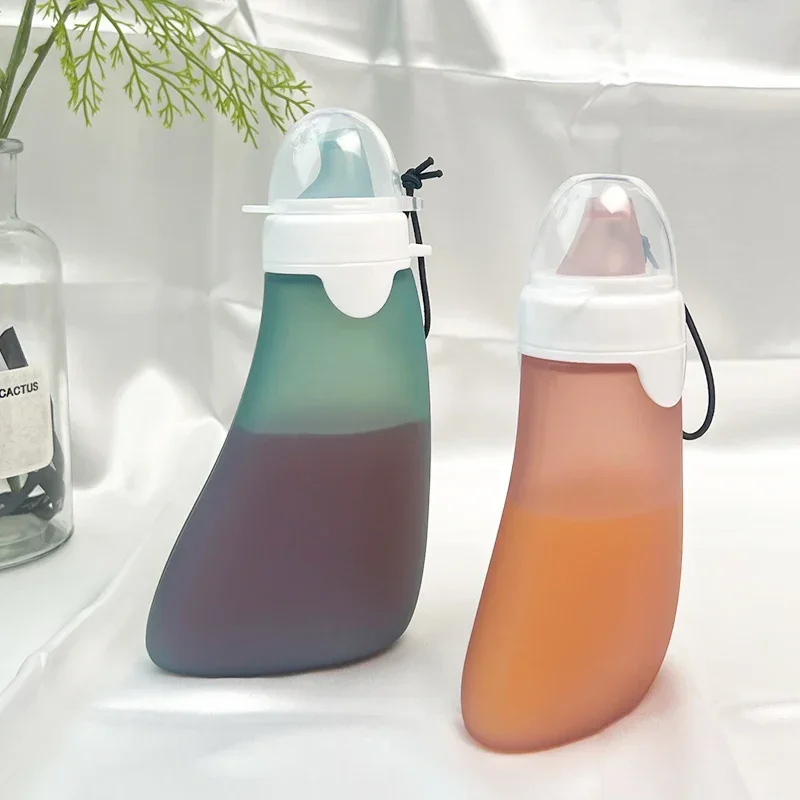Breastmilk Storage Bags Silicone Reusable Leak-proof with Pacifier