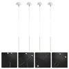 4 Pcs Ear Tool Earwax Removal Tweezers Multi-purpose Cleaning Tools Cleaner Delicate Scoop Sticks Metal 1