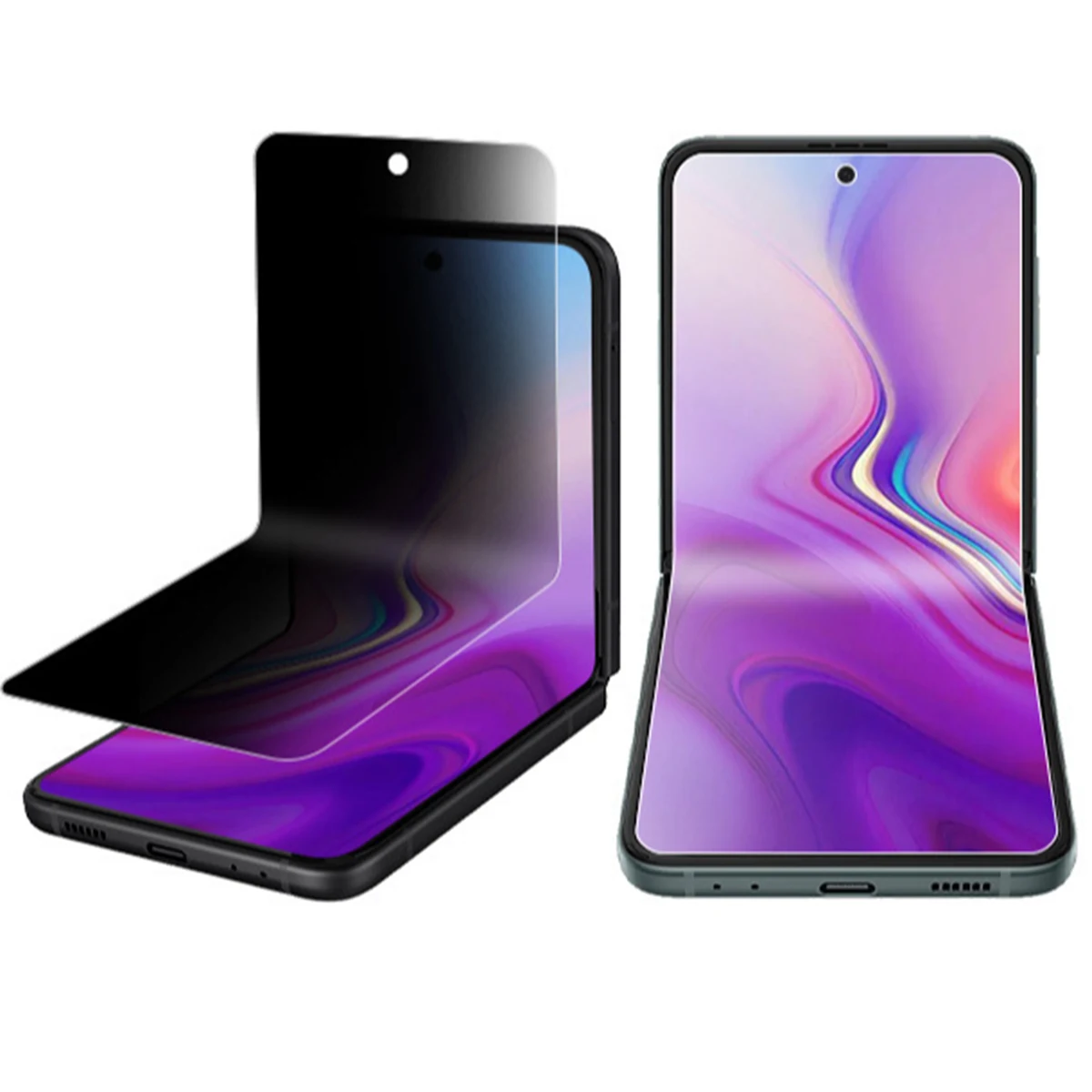 Privacy Hydrogel Film For Samsung Galaxy Z Flip 3 4 5G Screen Protector